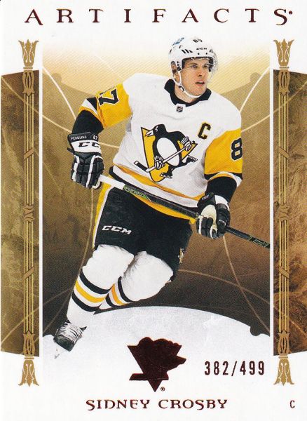 insert karta SIDNEY CROSBY 22-23 Artifacts Stars Ruby /499